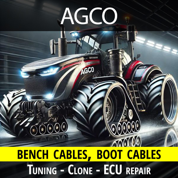 Agco bench cables for tuning - cloning - ECU repair % agco-bench-cable