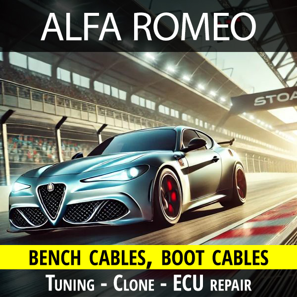 Alfa Romeo bench cables for tuning - cloning - ECU repair % alfa-romeo-bench-cable