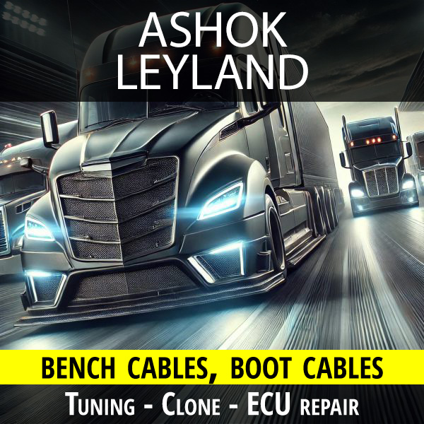 Ashok Leyland bench cables for tuning - cloning - ECU repair % ashok-leyland-bench-cable