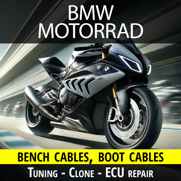 BMW Motorrad bench cables for tuning - cloning - ECU repair % bmw-motorrad-bench-cable