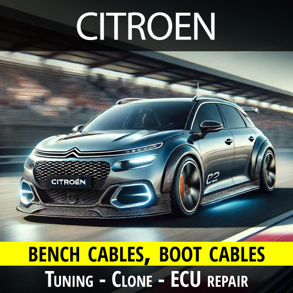 Citroen bench cables for tuning - cloning - ECU repair % citroen-bench-cable