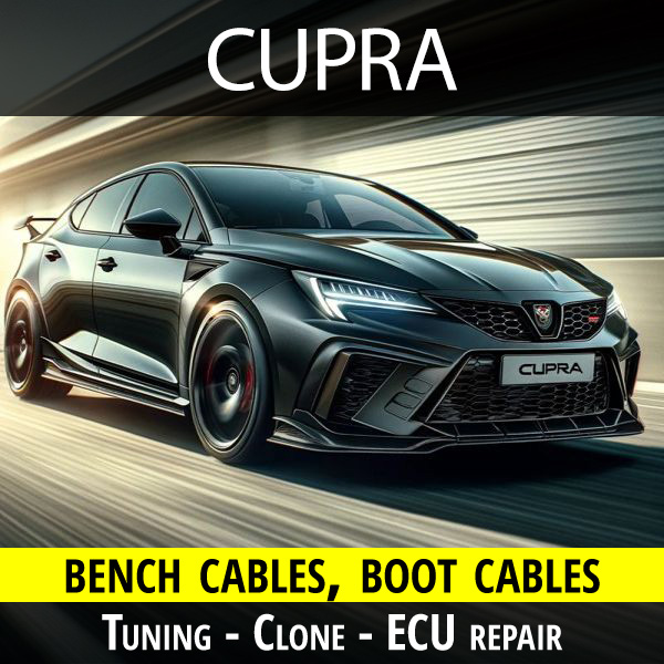 Cupra bench cables for tuning - cloning - ECU repair % cupra-bench-cable