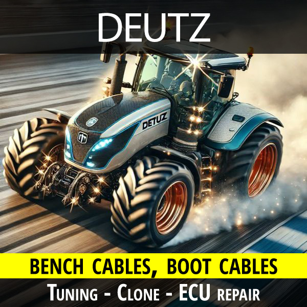 Deutz bench cables for tuning - cloning - ECU repair % deutz-bench-cable