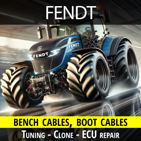 Fendt bench cables for tuning - cloning - ECU repair % fendt-bench-cable