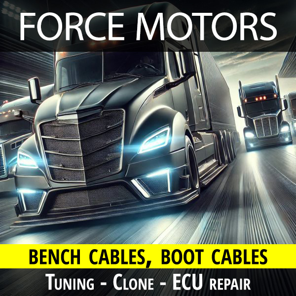 Force Motors bench cables for tuning - cloning - ECU repair % force-motors-bench-cable