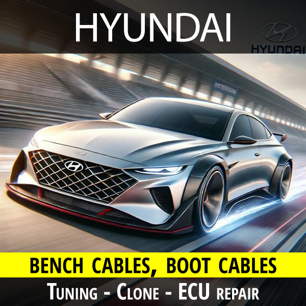 Hyundai bench cables for tuning - cloning - ECU repair % hyundai-bench-cable