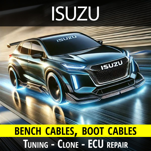 Isuzu bench cables for tuning - cloning - ECU repair % isuzu-bench-cable