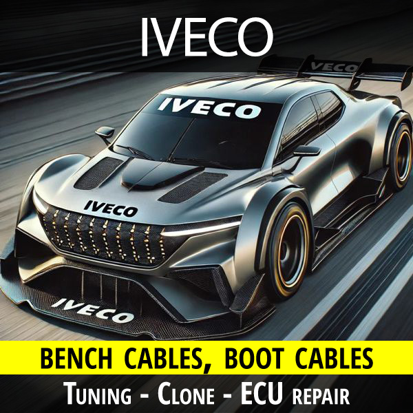 Iveco bench cables for tuning - cloning - ECU repair % iveco-bench-cable