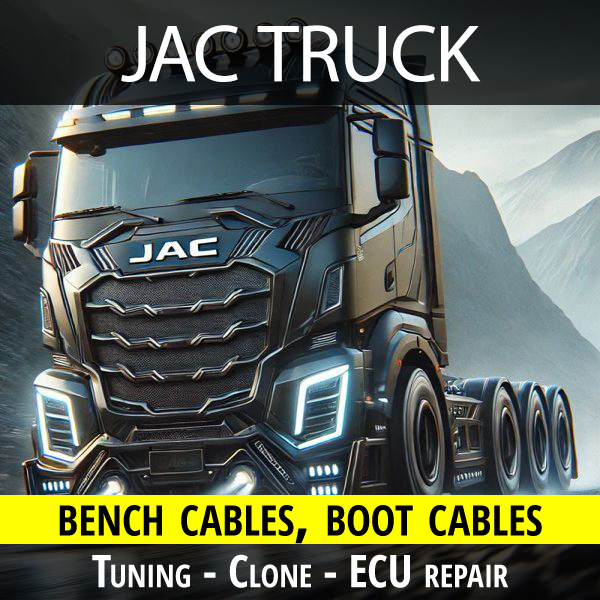 Jac Truck bench cables for tuning - cloning - ECU repair % jac-truck-bench-cable