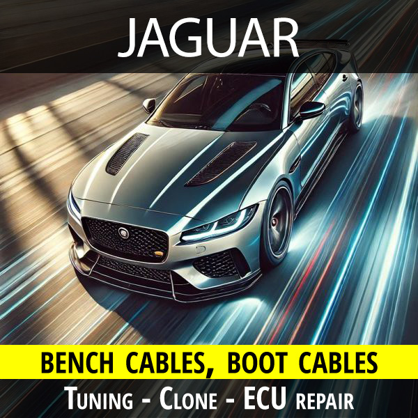 Jaguar bench cables for tuning - cloning - ECU repair % jaguar-bench-cable