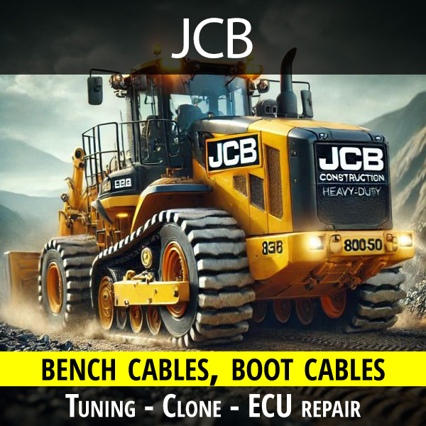 JCB bench cables for tuning - cloning - ECU repair % jcb-bench-cable