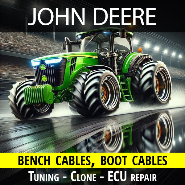 John Deere bench cables for tuning - cloning - ECU repair % john-deere-bench-cable
