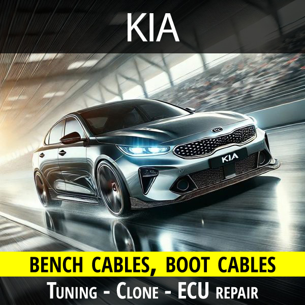 Kia bench cables for tuning - cloning - ECU repair % kia-bench-cable