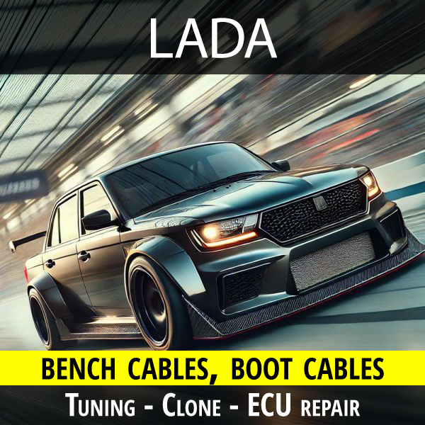 Lada bench cables for tuning - cloning - ECU repair % lada-bench-cable