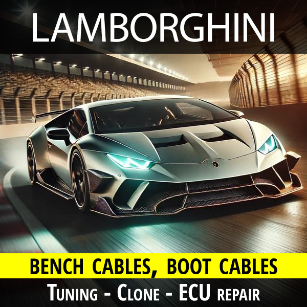 Lamborghini bench cables for tuning - cloning - ECU repair % lamborghini-bench-cable