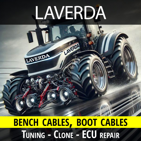 Laverda bench cables for tuning - cloning - ECU repair % laverda-bench-cable