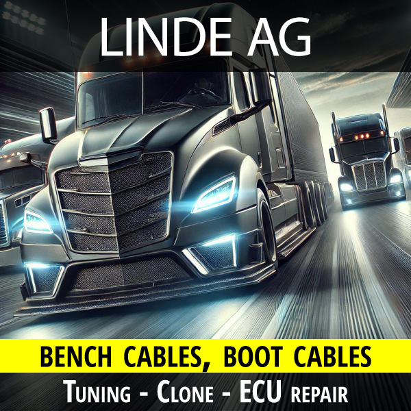 Linde Ag bench cables for tuning - cloning - ECU repair % linde-ag-bench-cable