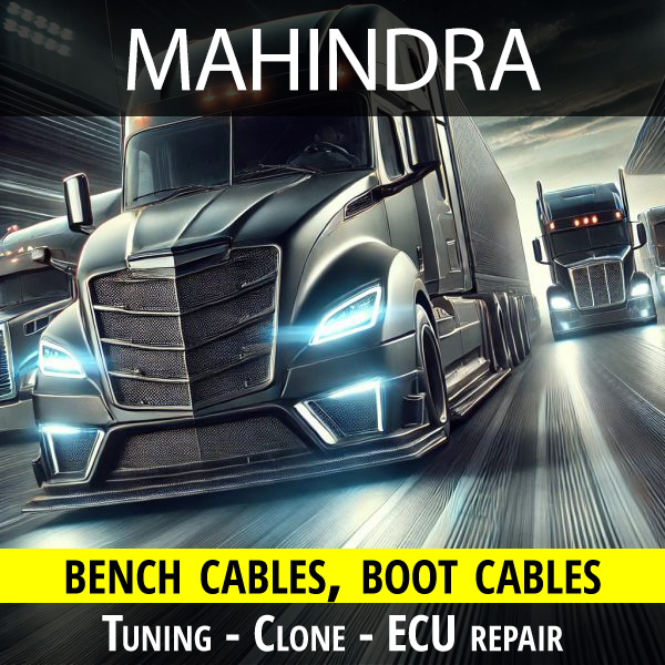 Mahindra bench cables for tuning - cloning - ECU repair % mahindra-bench-cable