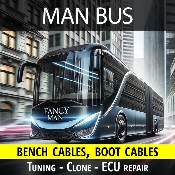 MAN Bus bench cables for tuning - cloning - ECU repair % man-bus-bench-cable