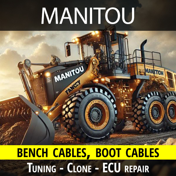 Manitou bench cables for tuning - cloning - ECU repair % manitou-bench-cable