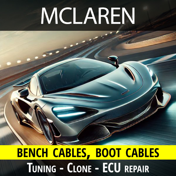McLaren bench cables for tuning - cloning - ECU repair % mclaren-bench-cable