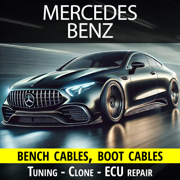 Mercedes-Benz bench cables for tuning - cloning - ECU repair % mercedes-benz-bench-cable