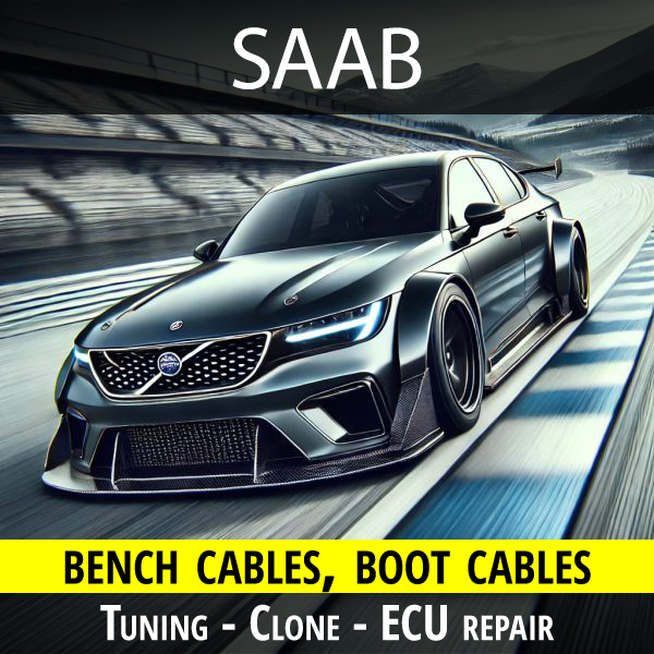 Saab bench cables for tuning - cloning - ECU repair % saab-bench-cable