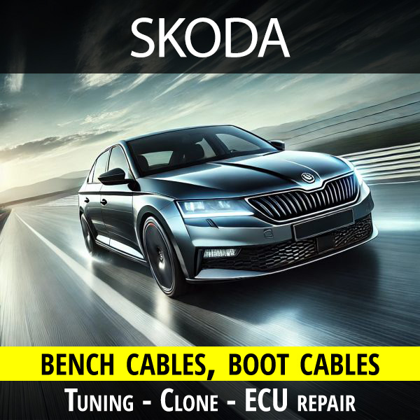 Skoda bench cables for tuning - cloning - ECU repair % skoda-bench-cable