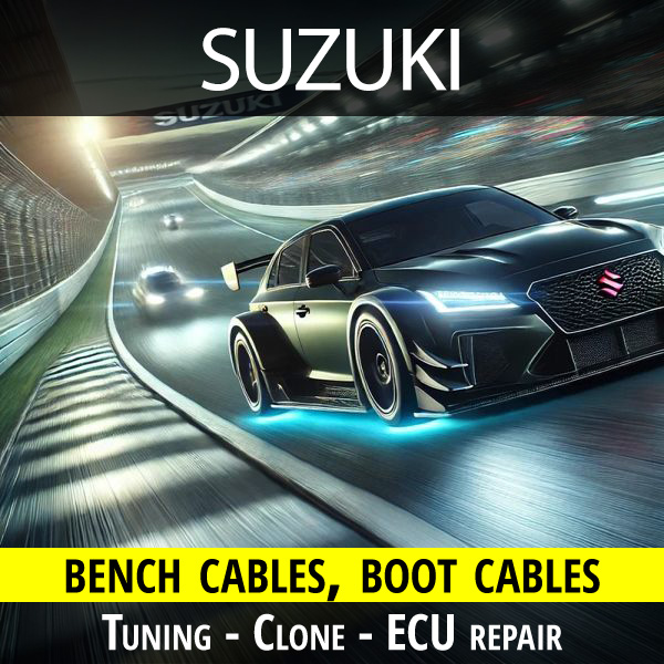 Suzuki bench cables for tuning - cloning - ECU repair % suzuki-bench-cable