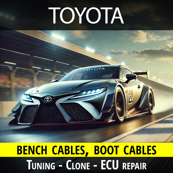 Toyota bench cables for tuning - cloning - ECU repair % toyota-bench-cable
