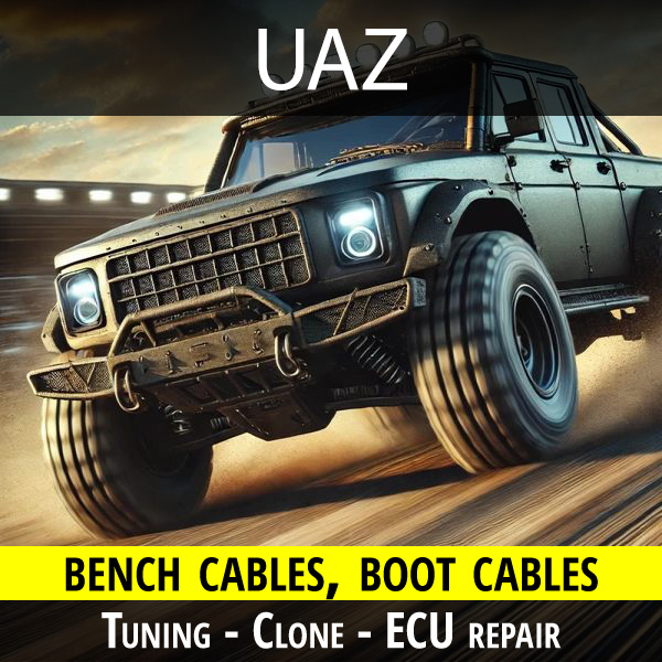 UAZ bench cables for tuning - cloning - ECU repair % uaz-bench-cable