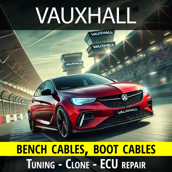 Vauxhall bench cables for tuning - cloning - ECU repair % vauxhall-bench-cable
