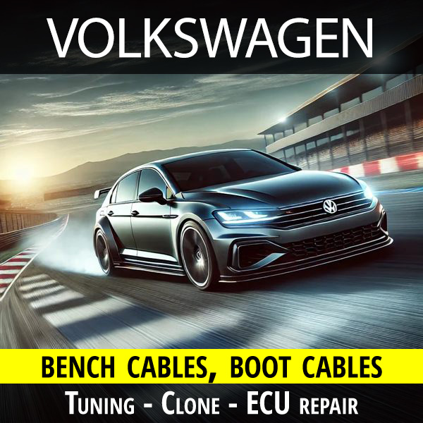 Volkswagen bench cables for tuning - cloning - ECU repair % volkswagen-bench-cable