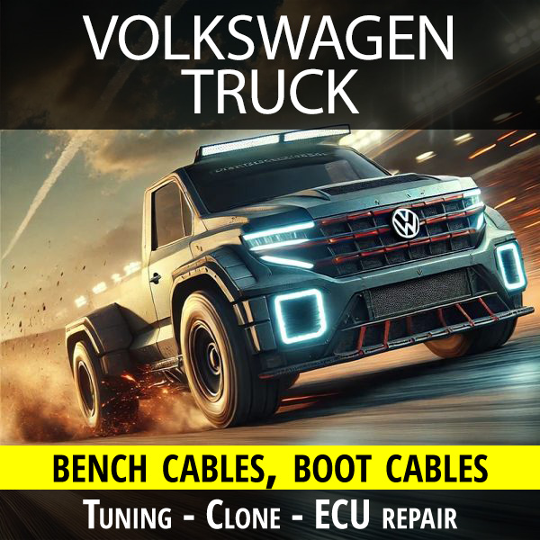 Volkswagen Truck bench cables for tuning - cloning - ECU repair % volkswagen-truck-bench-cable