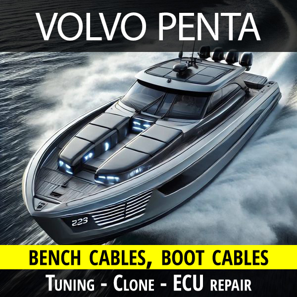 Volvo Penta bench cables for tuning - cloning - ECU repair % volvo-penta-bench-cable