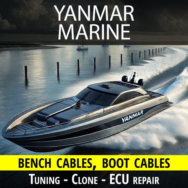 Yanmar Marine bench cables for tuning - cloning - ECU repair % yanmar-marine-bench-cable