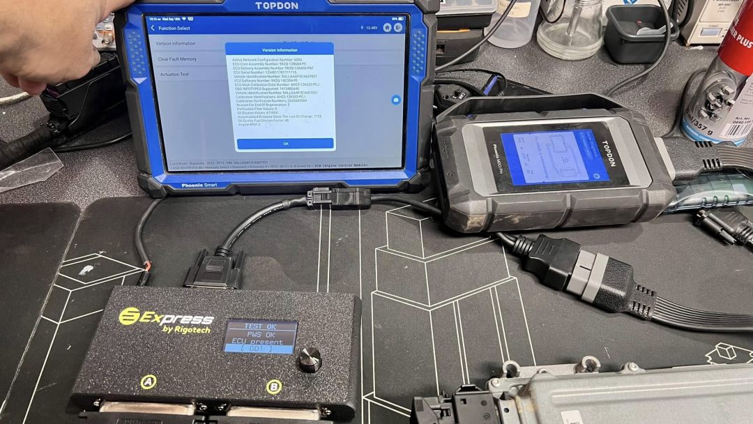 Videos / references % engine-diag-with express